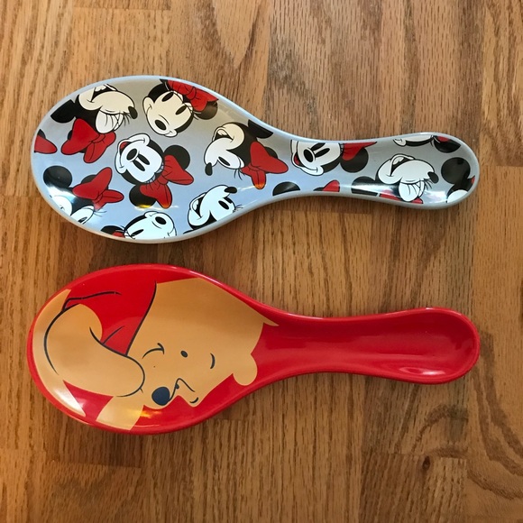 NWT Winnie the Pooh & Minnie Mouse Spoon Rests - Picture 4 of 14